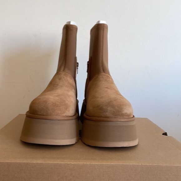 UGG Classic Dipper Boots Chestnut USA Women Size 9/UK 7/EU 40 - Picture 6 of 14